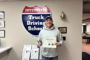 Eric H, CDL graduate from Interstate Truck Driving School