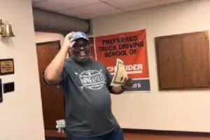 Payton W, CDL graduate from Interstate Truck Driving School